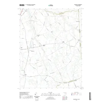 2019 Map of Sudlersville, 2019 Print