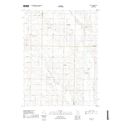 2017 Map of Sue City, 2017 Print