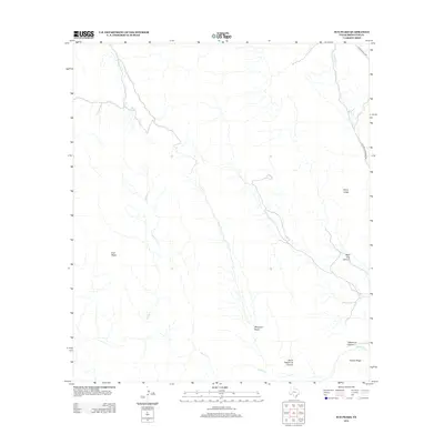 2013 Map of Sue Peaks, 2013 Print