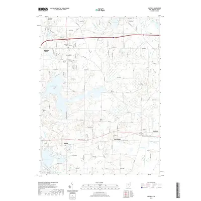 2019 Map of Suffield, 2019 Print