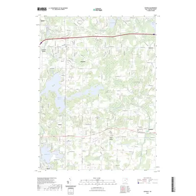 2023 Map of Suffield, 2023 Print