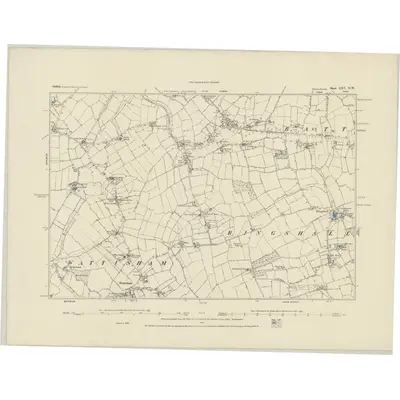 1884 Map of Suffolk LXV.NW