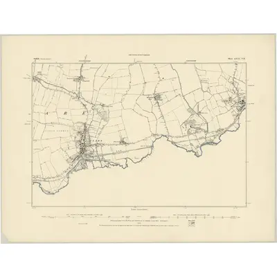 1885 Map of Suffolk LXXI.NE