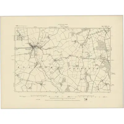 1885 Map of Suffolk LXXX.NE