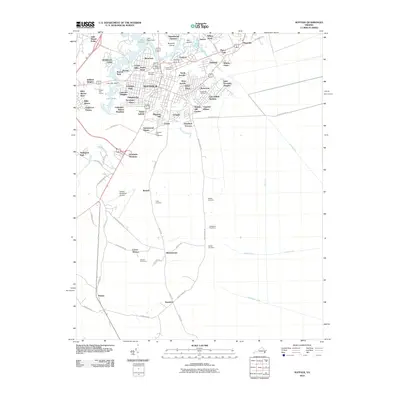 2010 Map of Suffolk, 2010 Print