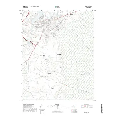 2019 Map of Suffolk, 2019 Print