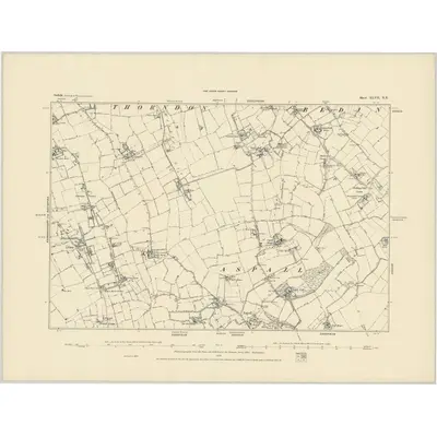 1884 Map of Suffolk XLVII.NE