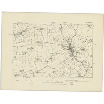 1884 Map of Suffolk XLVII.SE