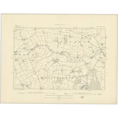 1883 Map of Suffolk XVIII.NE