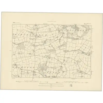 1883 Map of Suffolk XVIII.SE