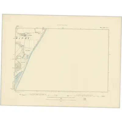 1882 Map of Suffolk XXIX.NE, 1883 Print