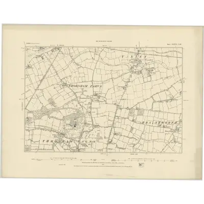 1885 Map of Suffolk XXXVI.NW
