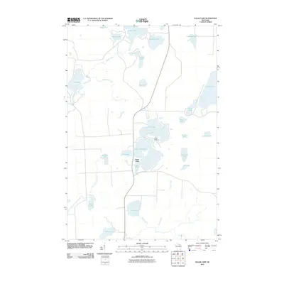 2010 Map of Sugar Camp, 2010 Print