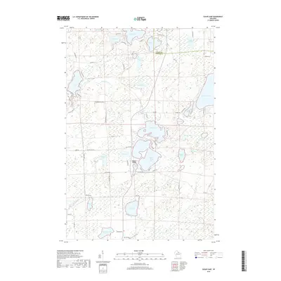 2018 Map of Sugar Camp, 2018 Print