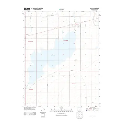 2013 Map of Sugar City, 2013 Print