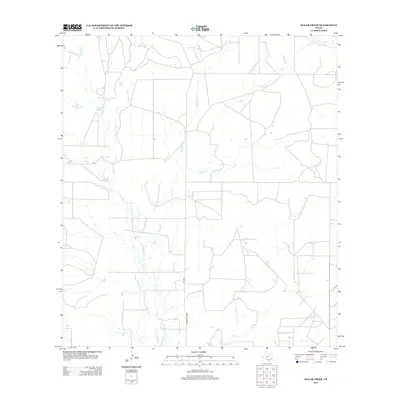 2013 Map of Sugar Creek, 2013 Print