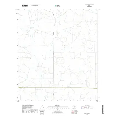 2019 Map of Sugar Creek, 2019 Print