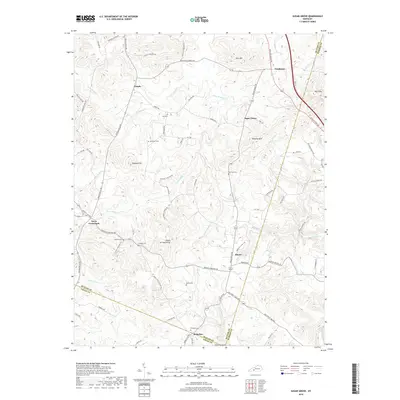 2019 Map of Sugar Grove, 2019 Print
