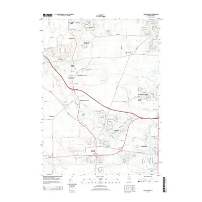 2015 Map of Sugar Grove, 2015 Print
