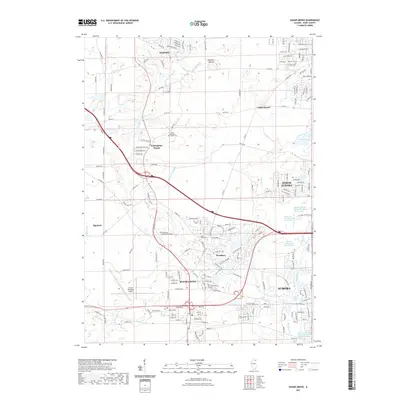 2021 Map of Sugar Grove, 2021 Print