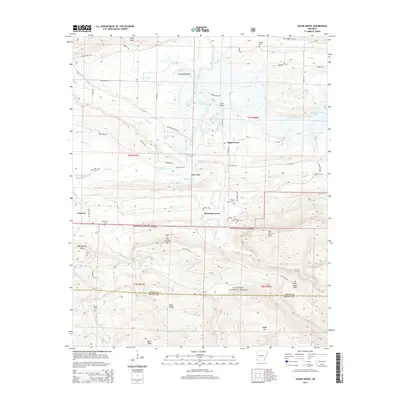 2014 Map of Sugar Grove, 2014 Print