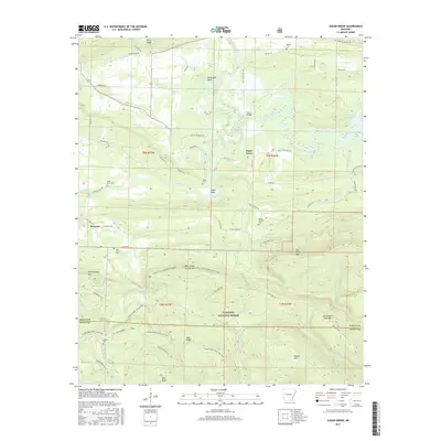 2017 Map of Sugar Grove, 2017 Print