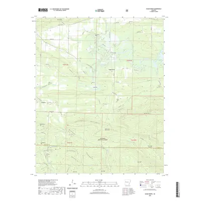 2020 Map of Sugar Grove, 2020 Print