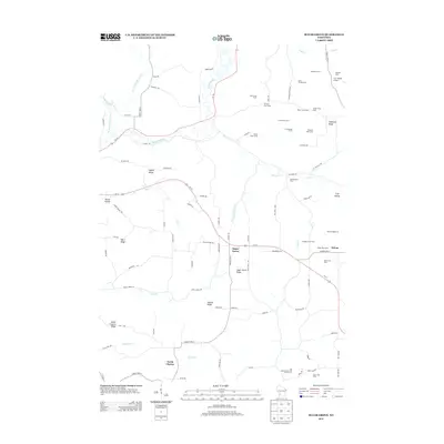 2013 Map of Sugar Grove, 2013 Print