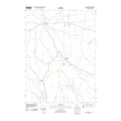 2010 Map of Sugar Grove, 2010 Print