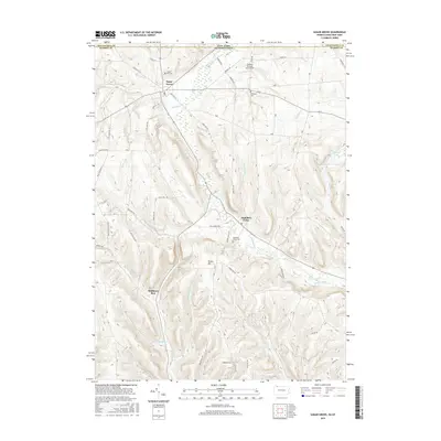 2016 Map of Sugar Grove, 2016 Print