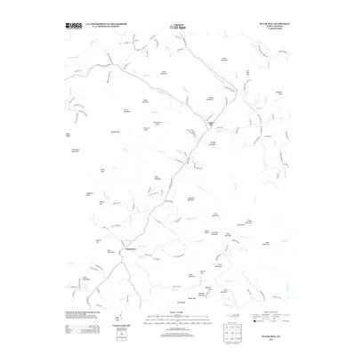 2013 Map of Sugar Hill, 2013 Print