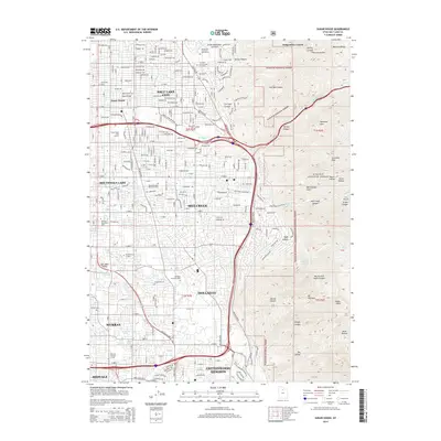 2014 Map of Sugar House, 2014 Print