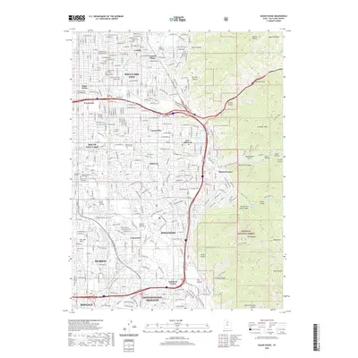 2020 Map of Sugar House, 2020 Print