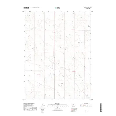 2017 Map of Sugar Loaf Hill, 2017 Print
