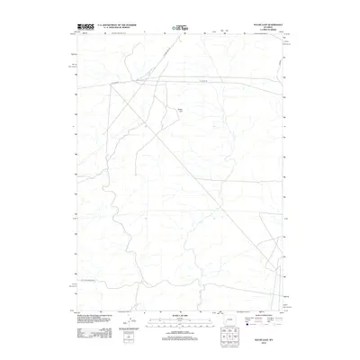 2012 Map of Sugar Loaf, 2012 Print