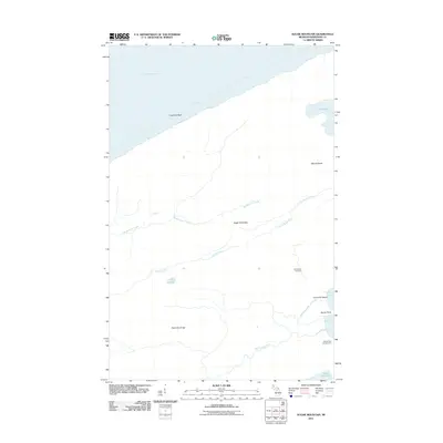 2011 Map of Sugar Mountain, 2011 Print