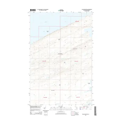 2014 Map of Sugar Mountain, 2014 Print