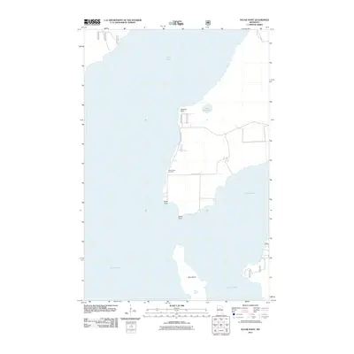 2011 Map of Sugar Point, 2011 Print