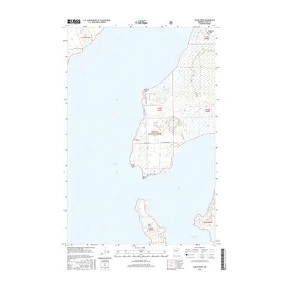 2016 Map of Sugar Point, 2016 Print