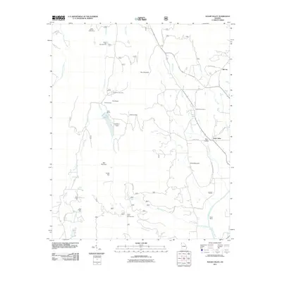 2011 Map of Sugar Valley, 2011 Print
