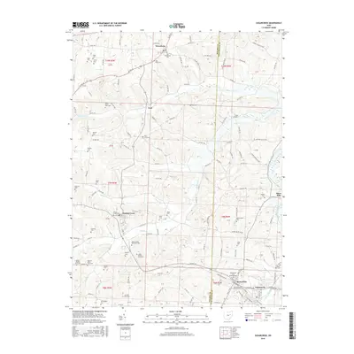 2016 Map of Sugarcreek, 2016 Print