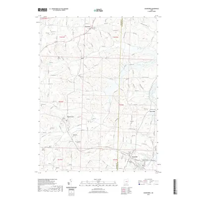 2019 Map of Sugarcreek, 2019 Print