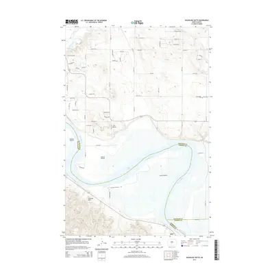 2014 Map of Sugarloaf Butte, 2014 Print