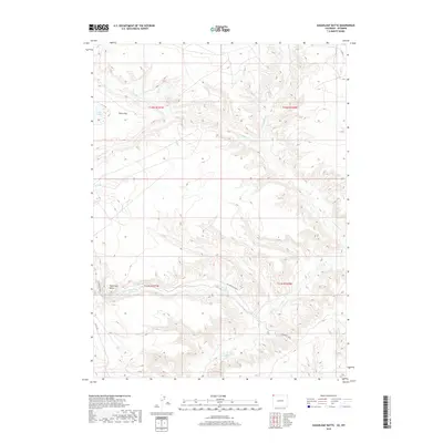 2019 Map of Sugarloaf Butte, 2019 Print