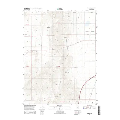2014 Map of Sugarloaf, 2014 Print