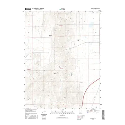 2017 Map of Sugarloaf, 2017 Print