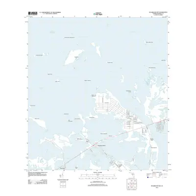 2012 Map of Sugarloaf Key, 2012 Print