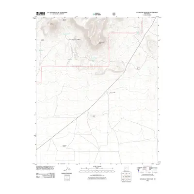 2011 Map of Sugarloaf Mountain, 2011 Print
