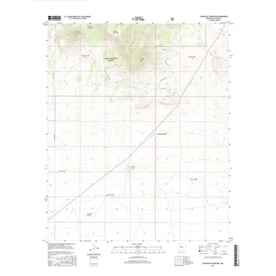 2017 Map of Sugarloaf Mountain, 2017 Print