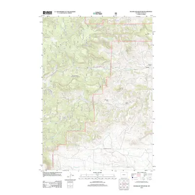 2012 Map of Sugarloaf Mountain, 2012 Print